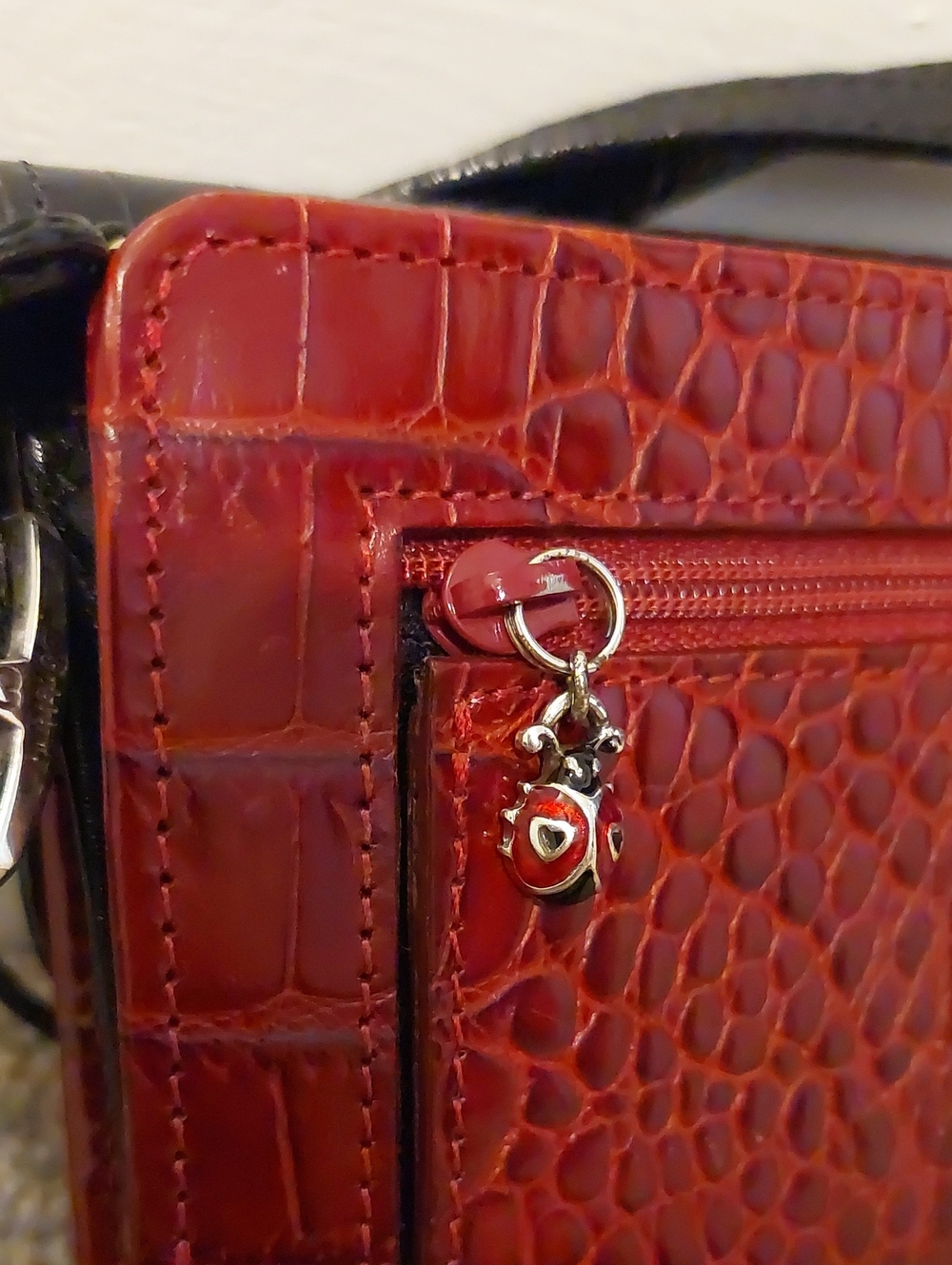 Brighton Lady Bug Wallet - Picture 4 of 10